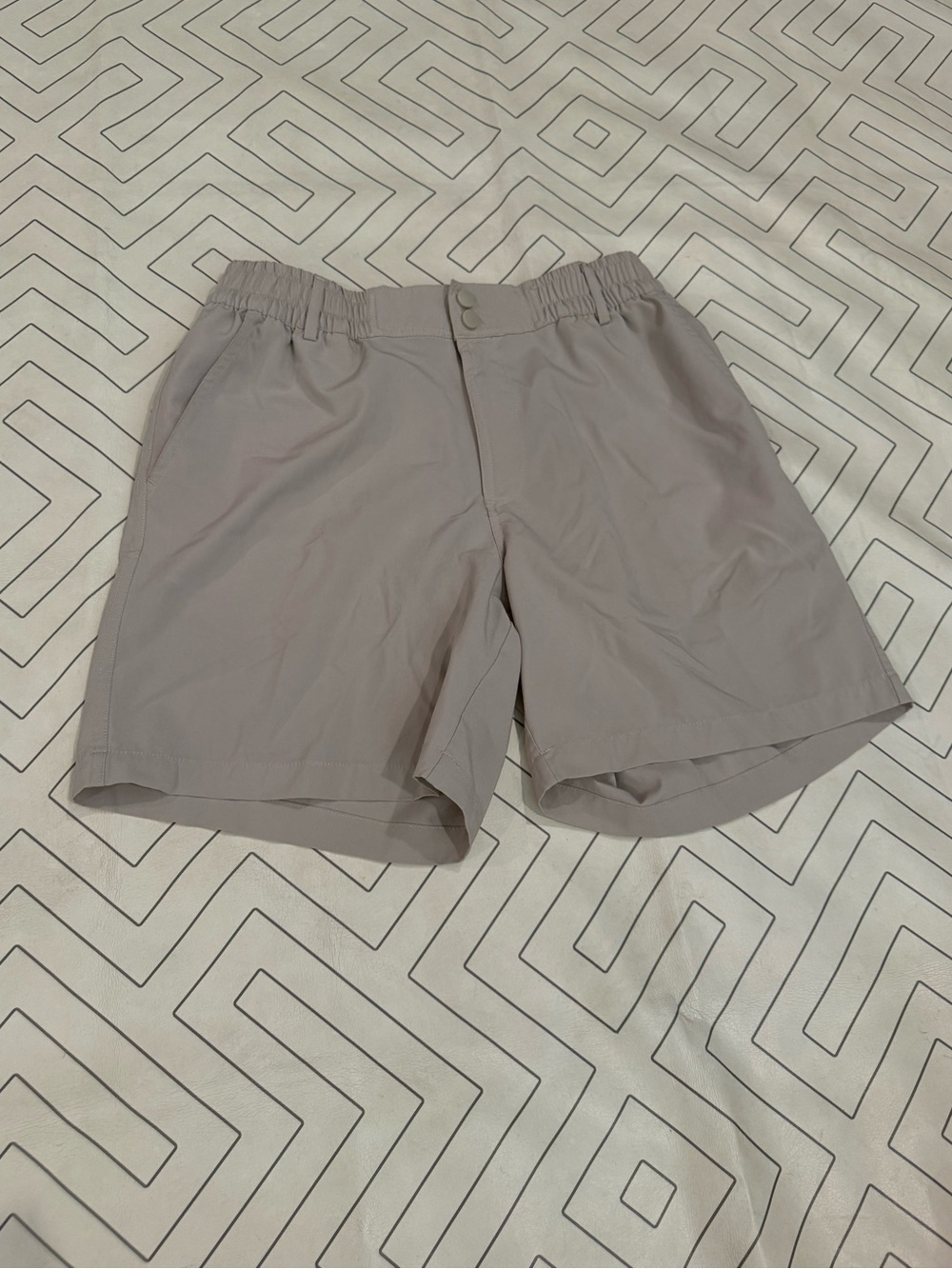 Burlebo Khaki Casual Performance Shorts